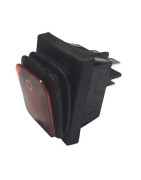 Red light switch sealed 0/1 16A- DIFF - 150647