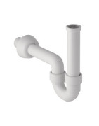 Bent tube drain for sink- GEBERIT - 151.100.11.1