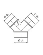 Culotte simple galva D.200/160- NATHER - 887410
