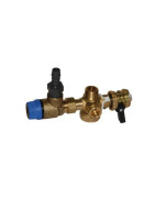 Bloc laiton soupape + vidange- DIFF pour Atlantic - 174439
