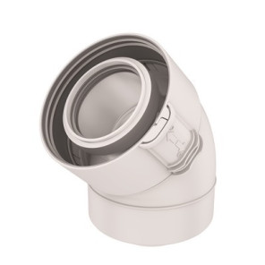 45° elbow fuel oil/gas- UBBINK - 229500  - (X2)