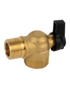 Flow and return valve for heating system- CHAFFOTEAUX - 60000885