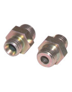 Nipple fuel m14/150 conical x m3/8- DIFF - 602333  - (X2)