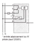 Electronic thermostat hager electronic 25513- HAGER - 25513