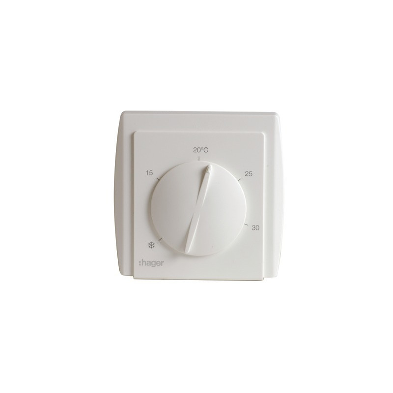 Room thermostat hager 54185 with diaphragm- HAGER - 54185