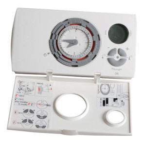 Programmable room thermostat hager 56512 - 230v- HAGER - 56512