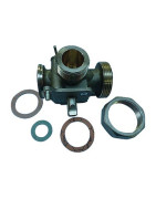 3ways valve by-pass + nut + gaskets- DE DIETRICH - 7603108