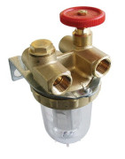 Filter fuel oventrop 2 pipes block valve ff3/8"- OVENTROP - 2120103