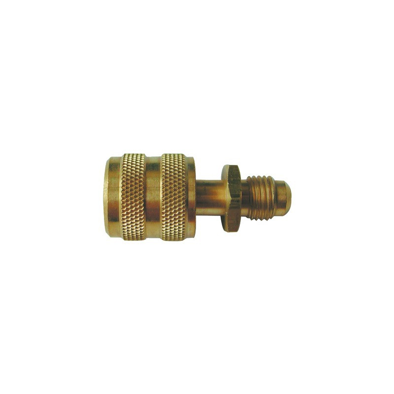 Straight coupling 1/4" male flare-fitting- GALAXAIR - SO-14M516F