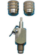 Quick-connecting self-sealing straight coupling M1/4" x F5/16"- GALAXAIR - QCS-14516