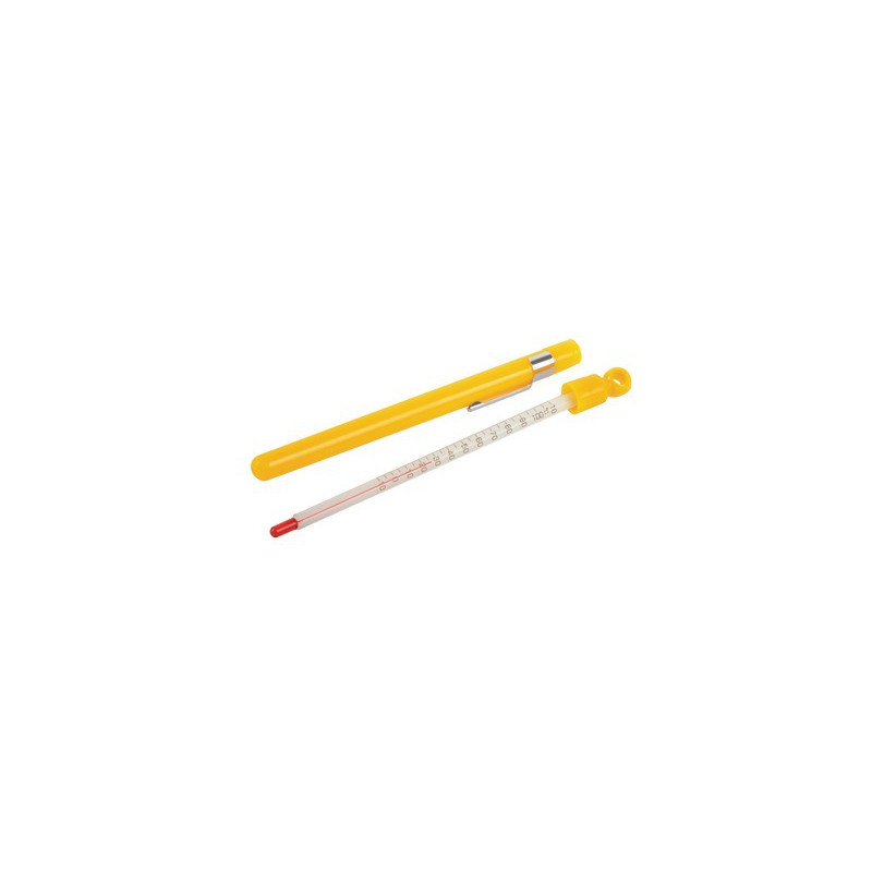 Glass tube thermometer type pen from -5 to +105°c- DISTRILABO - 106736