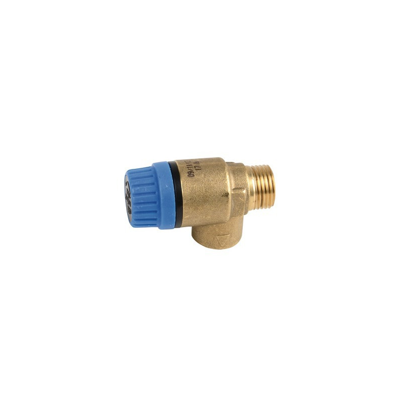 Pressure relief valve 7 bars 1/2M- DE DIETRICH CHAPPEE - 95360198