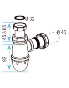 Siphon- NICOLL - 0201022