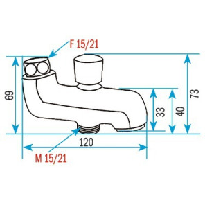 Construction plumbing fixtures- DIFF - 99165