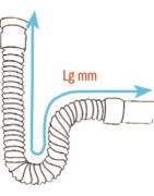 Waste outlet- DIFF - 99298