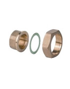 Kit of 3 fittings  dn40 en laiton (DHW)- SIEMENS - ALG403B