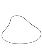 Silicone gasket for flange cover- BIASI - BI1293115