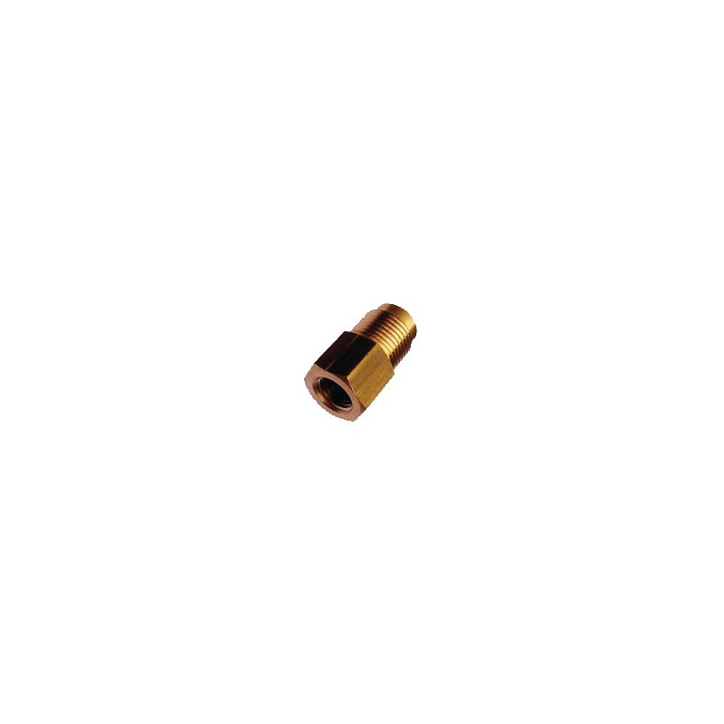 Adapter 1/4" SAE female / 3/8" gas male- JOHNSON CONTROLS - D-1046