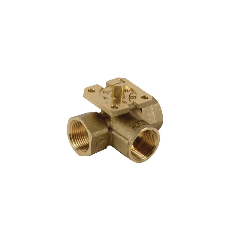 3-way ball valve F3/4" Kvs6.3- SIEMENS - VBI61.20-6.3