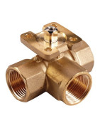 Threaded 3-way ball valve PN40- JOHNSON CONTROLS - VG1805AN