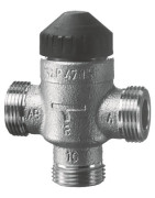 3 way terminal valve- brass- SIEMENS - VXP47.15-2.5