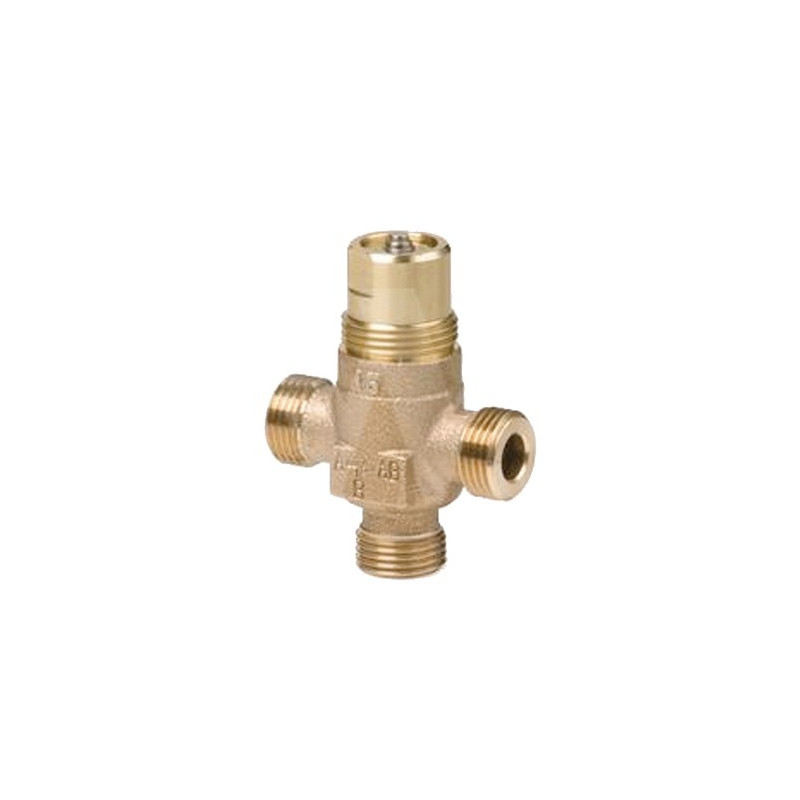 3 way terminal valve- brass- SIEMENS - VXP47.20-4