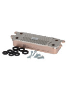 Heat exchanger 12 plates- DIFF pour Saunier Duval - 0020186152 Heat exchanger 12 plates- DIFF pour Saunier Duval - 0020186152