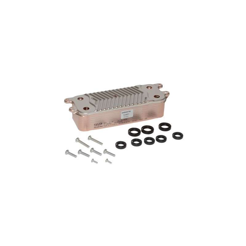 Heat exchanger 18 plates- DIFF pour Saunier Duval - 0020186154