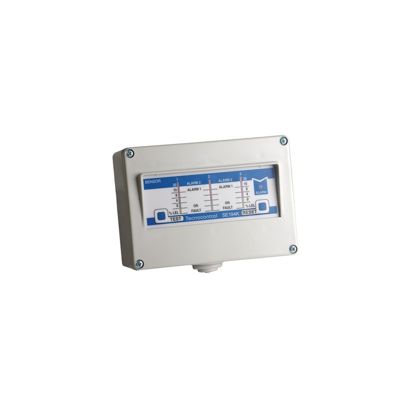 Gas detector se 194k 3 areas- TECNOCONTROL - SE194K