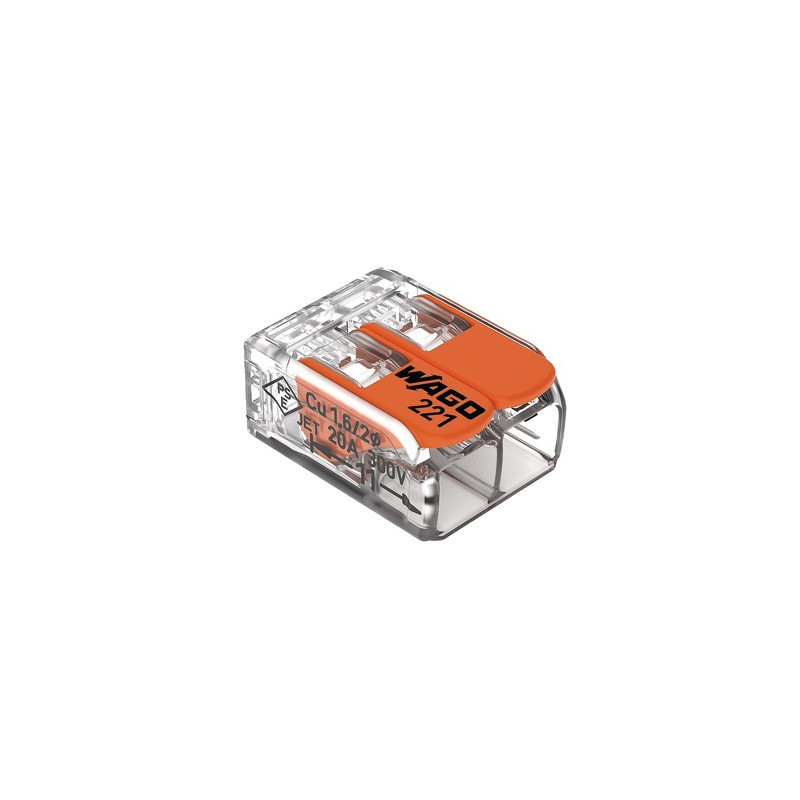 Borne de connexion tous conducteurs 2 fi- DIFF - 111893  - (X40)