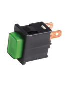 Pushbutton L4 N/GREEN- DIFF pour De Dietrich Chappée - V15804542