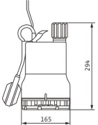 Domestic cold water condensate pump tm 32/7- WILO - 4048412