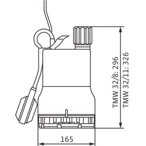 Domestic cold water condensate pump tmw 32/8- WILO - 4048413