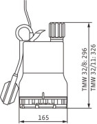 Domestic cold water condensate pump tmw 32/8- WILO - 4048413