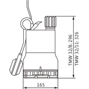Domestic cold water condensate pump tmw 32/11- WILO - 4048414
