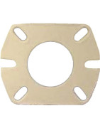 Gasket flange burner godin porcher therclim unical- DIFF pour Baltur - 431030