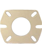 Gasket flange burner  - godin - porcher - unical- DIFF pour Baltur - 431031