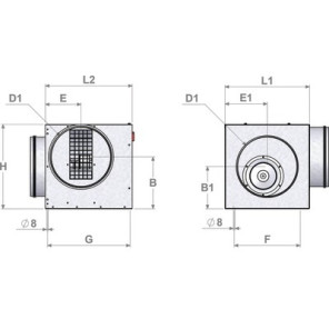 Box ECONIZER 600- CALADAIR - CEC025691