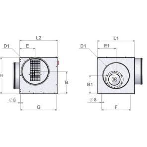 Box ECOBLUE 600- CALADAIR - CEC017970
