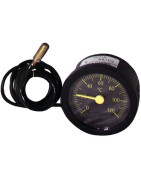 Thermomete r round dial 0° +120°c ø43mm cap1500- DIFF - 606043