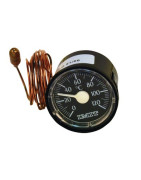 Thermomete r round dial 0° - +120°c ø43mm cap1000- DIFF - 606051