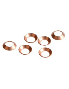 Copper flare gasket 1/2"- DIFF - 608014  - (X6)