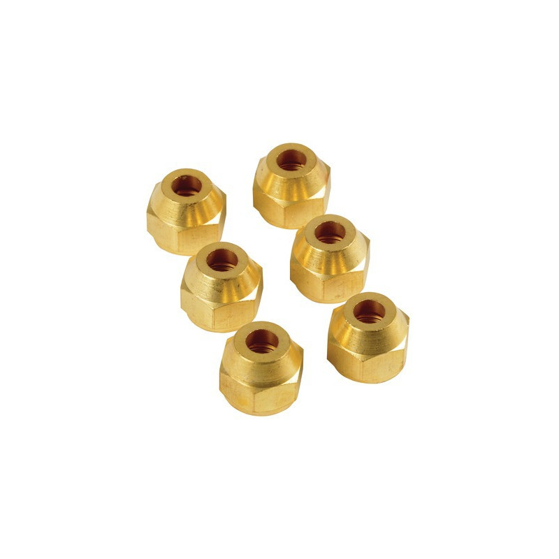 Nut F1/4" SAE x tube Ø 1/4"SAE- DIFF - 608020  - (X6)