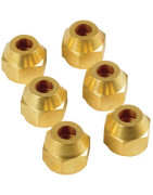 Nut F1/4" SAE x tube Ø 1/4"SAE- DIFF - 608020  - (X6)