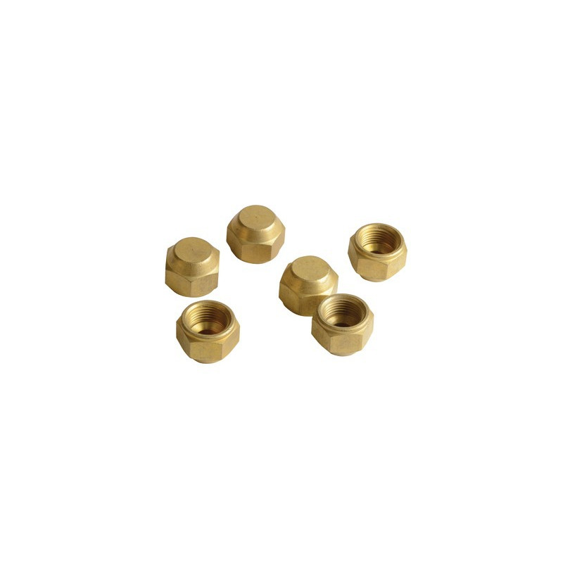 Brass cap flare fitting F1/2"- DIFF - 608164  - (X6)
