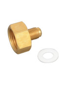 Bottle connector M1/4" flare x F18 x 150- DIFF - 609002