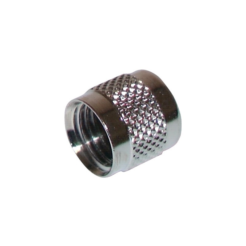 Chrome cap flare 1/4"- DIFF - 609192  - (X6)