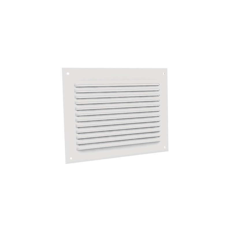White pre-painted aluminium grid with canopy GA BL 200 x 200- ANJOS - 6705