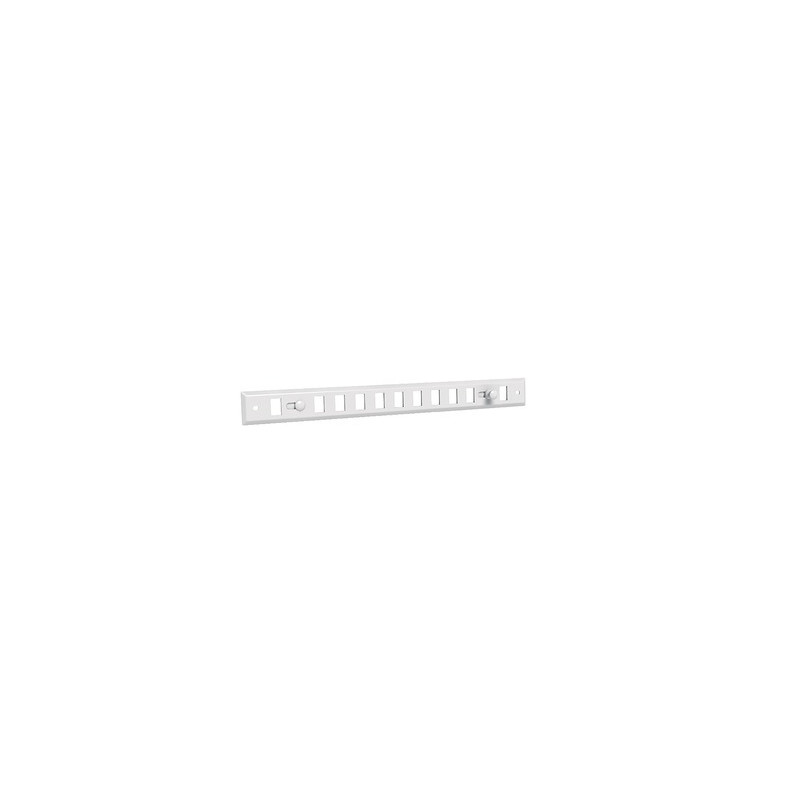 White pre-painted aluminium blanking grid GO BL 400 x 30- ANJOS - 7121