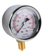 Gas manometer 0 to 400bars ø 63mm m1/4"- DIFF - 901478